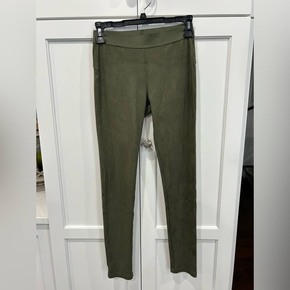 David Lerner NEW Leggins small $128 MSRP Forest color